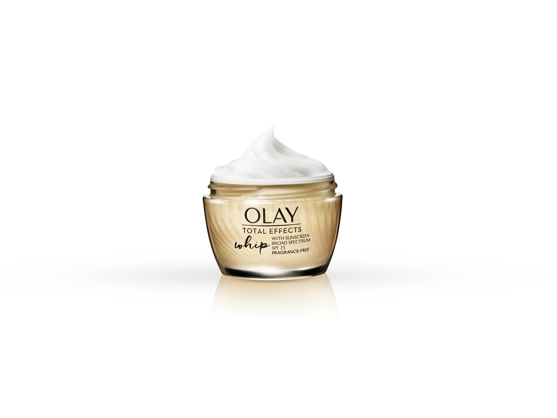 Olay total effects whip on white